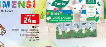Terno Tento papírové kapesníky nabídka
