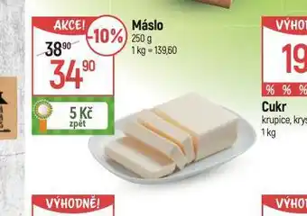 Globus Máslo nabídka