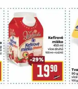 Billa Kefírové mléko nabídka