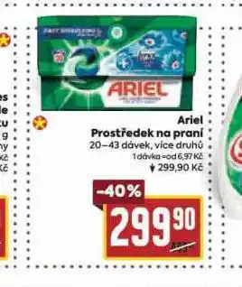 Billa Ariel prací prostředek nabídka