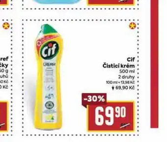 Billa Cif čistící krém nabídka