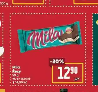 Billa Mila řezy nabídka