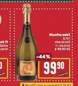 Billa Mucha sekt nabídka