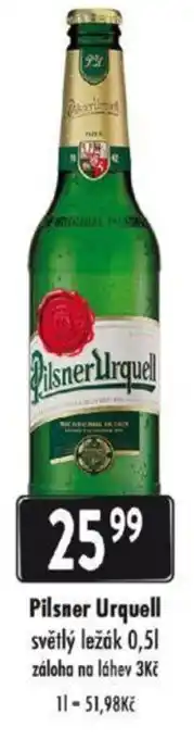 Qanto Pilsner Urquell 0.5L nabídka