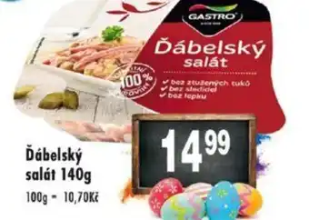 Qanto Ďábelský salát 140g nabídka