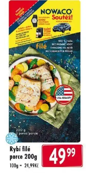 Qanto Rybí filé Porce 200g nabídka