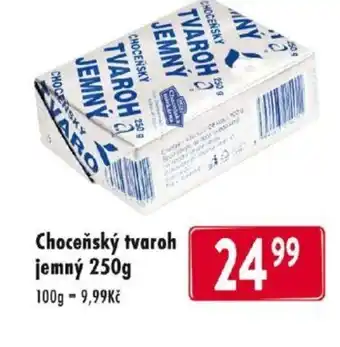 Qanto Choceňský tvaroh jemný 250g nabídka