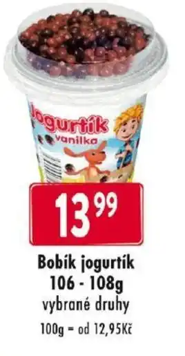 Qanto Bobík jogurtík 106-108g nabídka