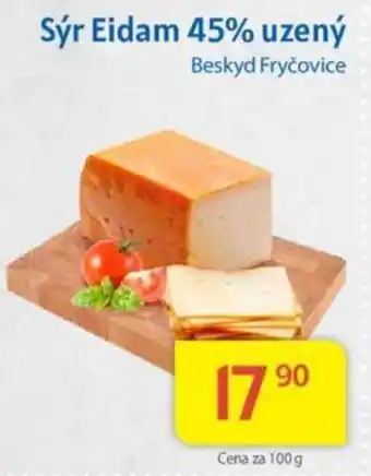Kubík potraviny Sýr Eidam 45% uzený nabídka