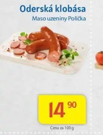Kubík potraviny Oderská klobása nabídka