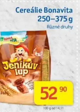 Kubík potraviny Cereálie Bonavita 250-375 g nabídka
