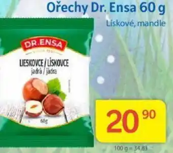 Kubík potraviny Ořechy Dr. Ensa 60 g nabídka