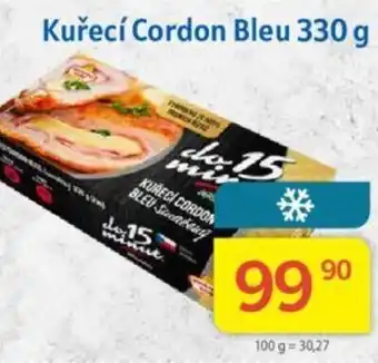 Kubík potraviny Kuřecí Cordon Bleu 330 g nabídka