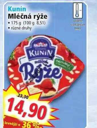 Norma Kunín Mléčná rýže nabídka