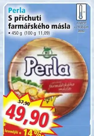 Perla S příchutí farmářského másla