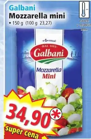 Norma Galbani Mozzarella mini nabídka