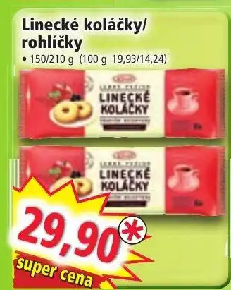 Norma Linecké koláčky/ rohlíčky nabídka