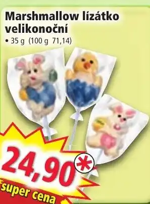 Norma Marshmallow lízátko velikonoční nabídka