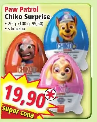 Norma Paw Patrol Chiko Surprise nabídka