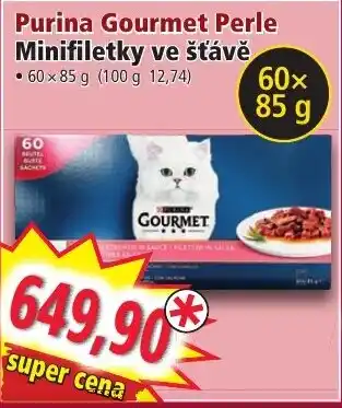 Norma Purina Gourmet Perle Minifiletky ve šťávě nabídka