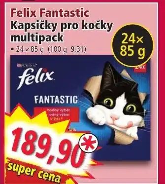 Norma Felix Fantastic Kapsičky pro kočky multipack nabídka
