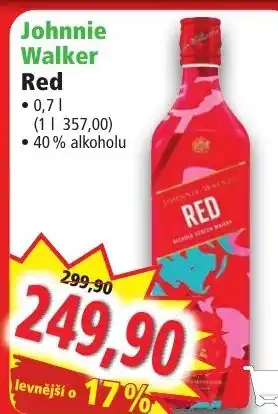 Johnnie Walker Red 0.7L