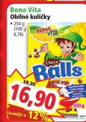 Norma Bona Vita Obilné kuličky nabídka