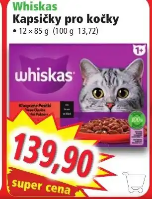 Norma Whiskas Kapsičky pro kočky nabídka