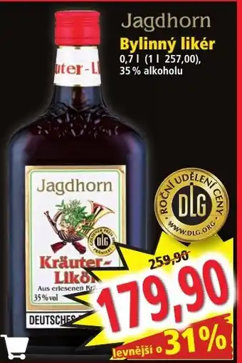 Norma Jagdhorn Bylinný likér 0.7L nabídka