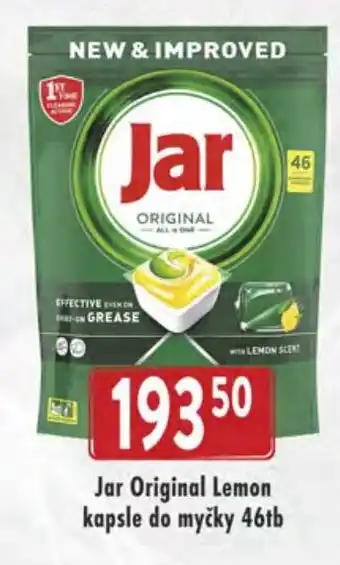 Astur&Qanto Jar Original Lemon kapsle do myčky 46tb nabídka