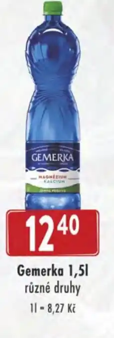 Astur&Qanto Gemerka 1,5L nabídka