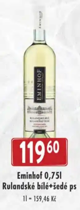 Astur&Qanto Eminhof 0,75L Rulandské bílé+šedé ps nabídka