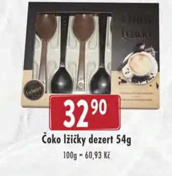Astur&Qanto Čoko lžičky dezert 54g nabídka