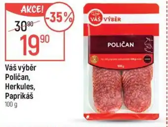 Globus Váš výběr Poličan, Herkules, Paprikáš nabídka