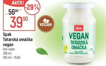 Globus Spak Tatarská omáčka vegan nabídka
