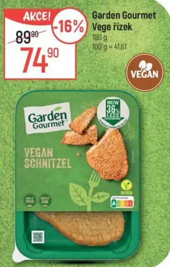 Globus Garden Gourmet Vege řízek nabídka