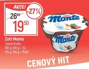 Globus Zott Monte nabídka
