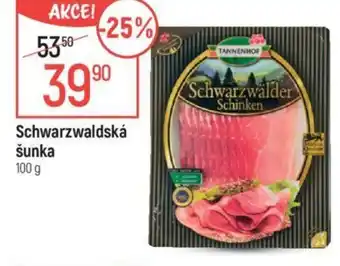 Globus Schwarzwaldská šunka 100 g nabídka