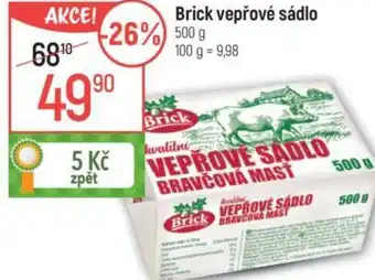 Globus Brick vepřové sádlo 500 g nabídka