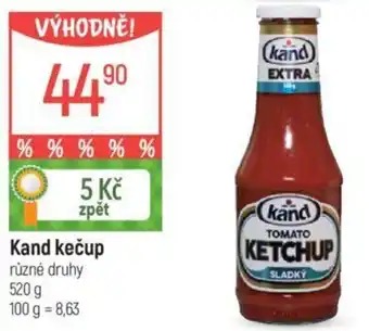 Globus Kand kečup nabídka