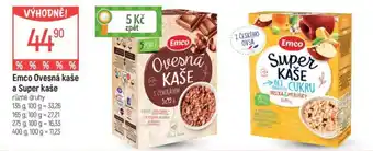 Globus Emco Ovesná kaše a Super kaše nabídka