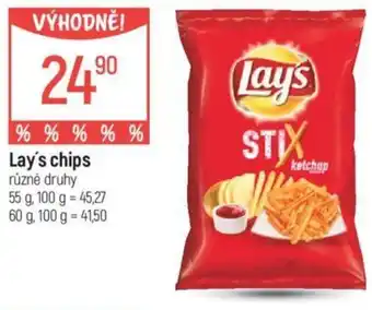 Globus Lay's chips nabídka