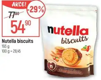 Globus Nutella biscuits nabídka