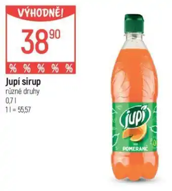 Globus Jupí sirup nabídka