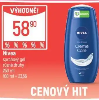 Globus Nivea sprchový gel nabídka