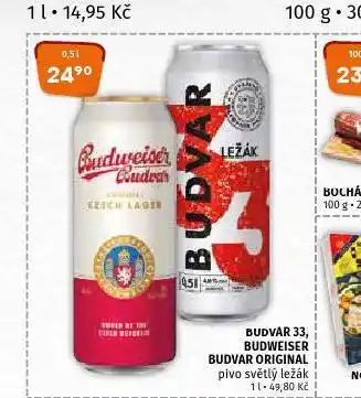 Terno Pivo budweiser budvar original nabídka