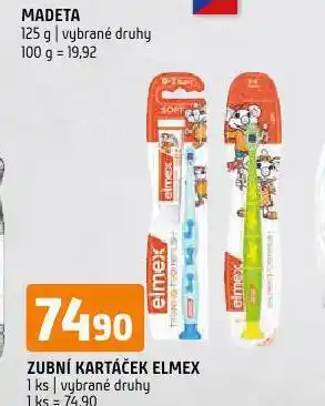 Terno Elmex zubní kartáček nabídka