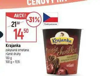 Globus Krajanka zakysaná smetana nabídka