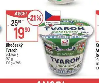 Globus Jihočeský tvaroh polotučný nabídka