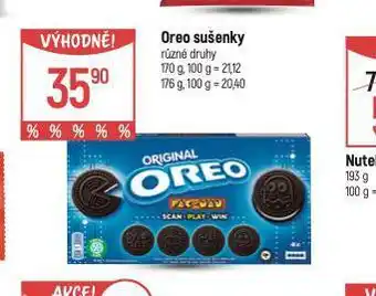 Globus Oreo sušenky nabídka